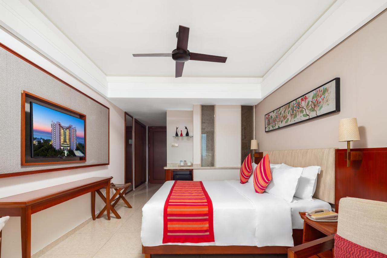 Sanya Seacube Holiday Hotel Bagian luar foto
