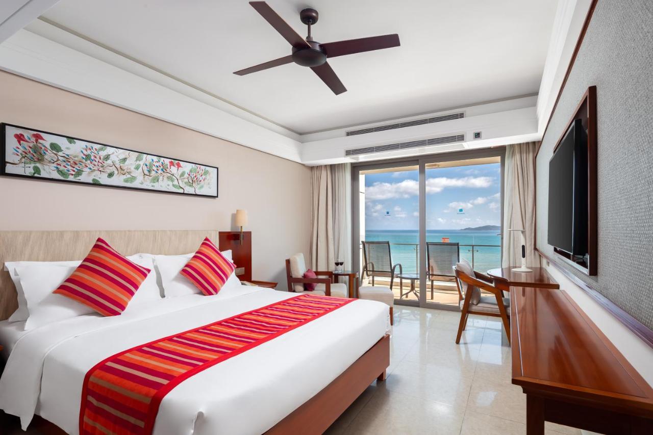 Sanya Seacube Holiday Hotel Bagian luar foto