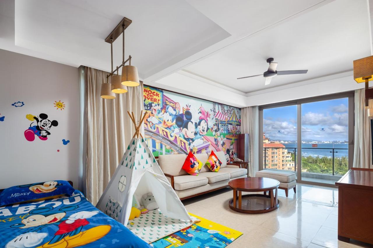 Sanya Seacube Holiday Hotel Bagian luar foto