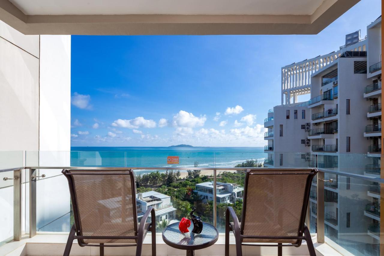 Sanya Seacube Holiday Hotel Bagian luar foto