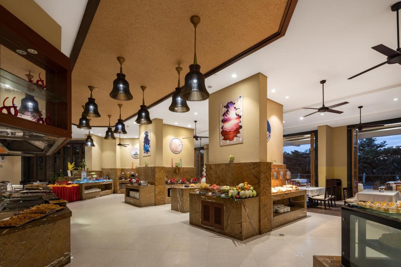 Sanya Seacube Holiday Hotel Bagian luar foto
